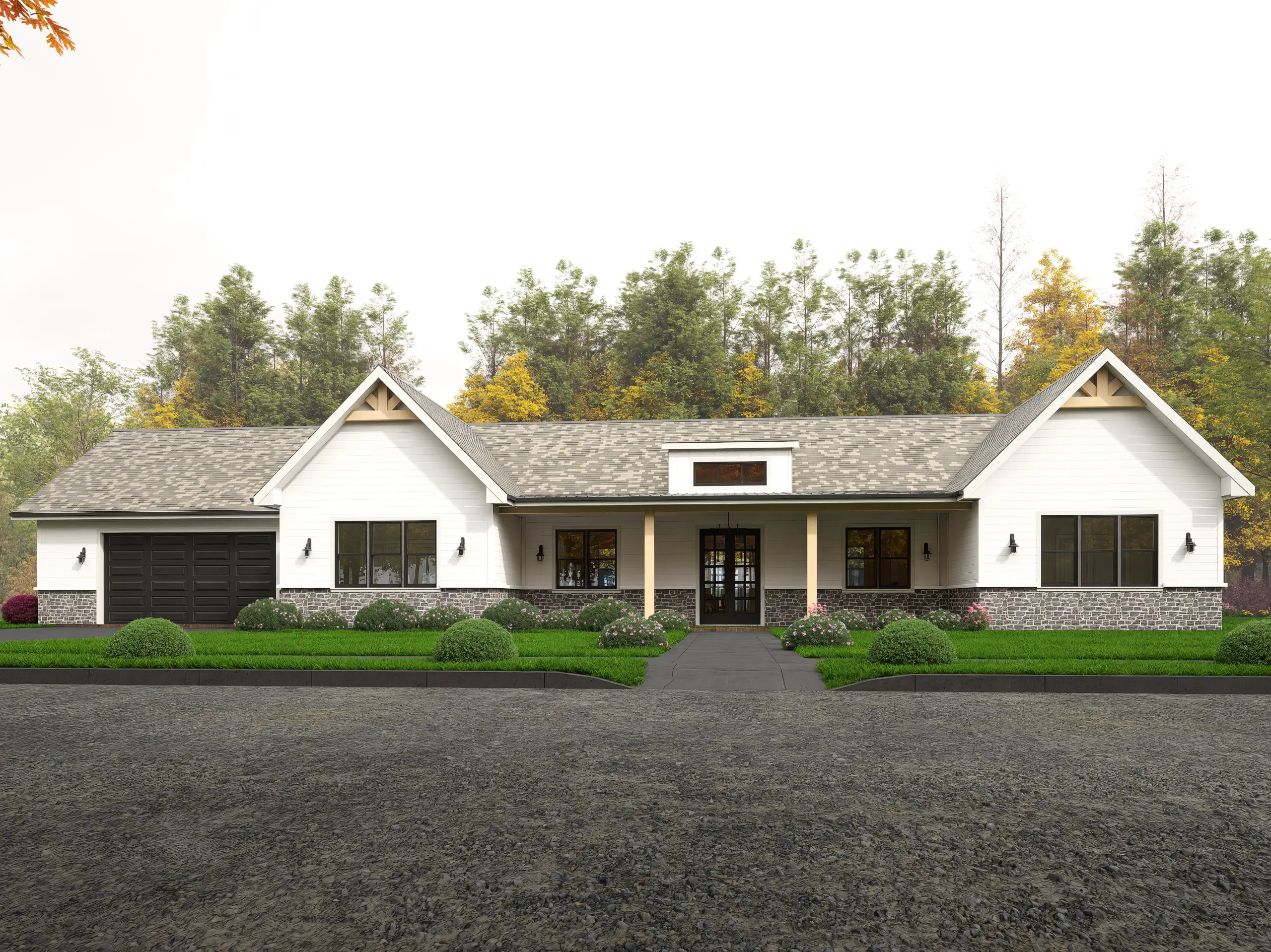 EXTERIOR -APPROACH VIEW II