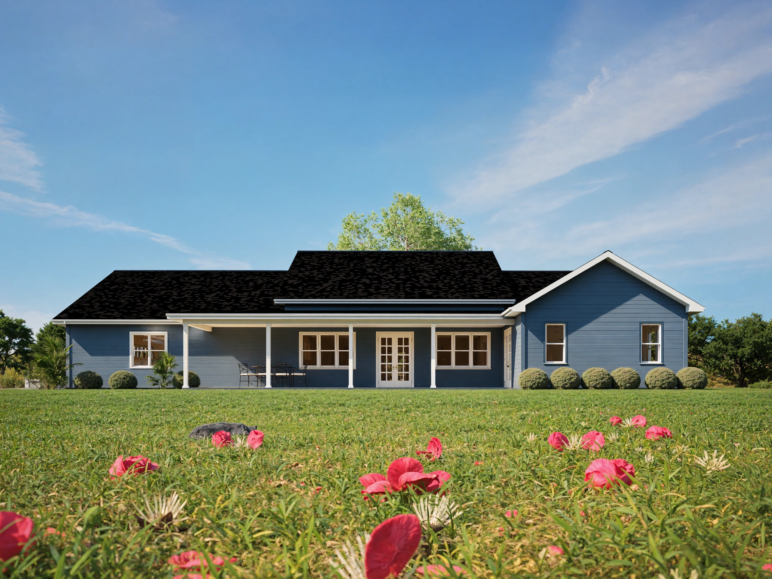 EXTERIOR -APPROACH VIEW I